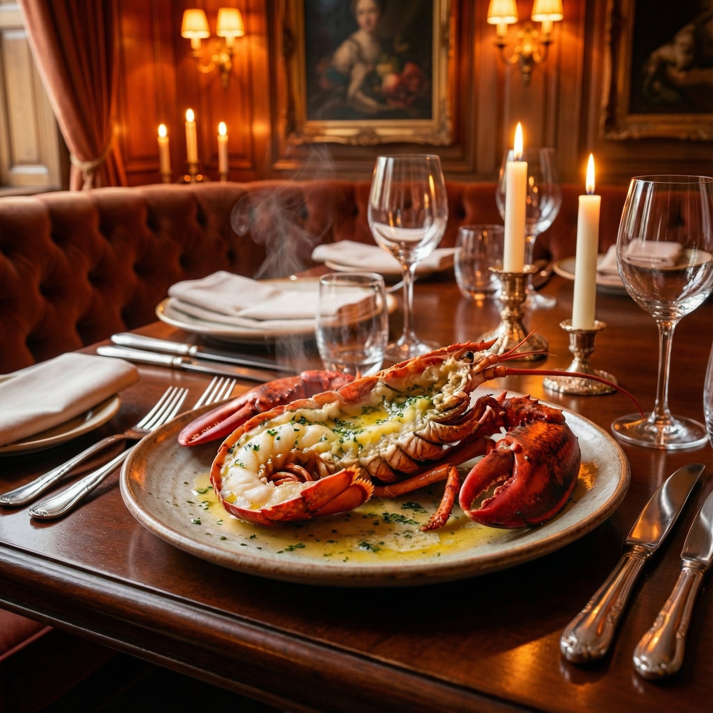 Whole Live Boston Lobster – Sweet, Tender Meat & Premium Quality 🦞