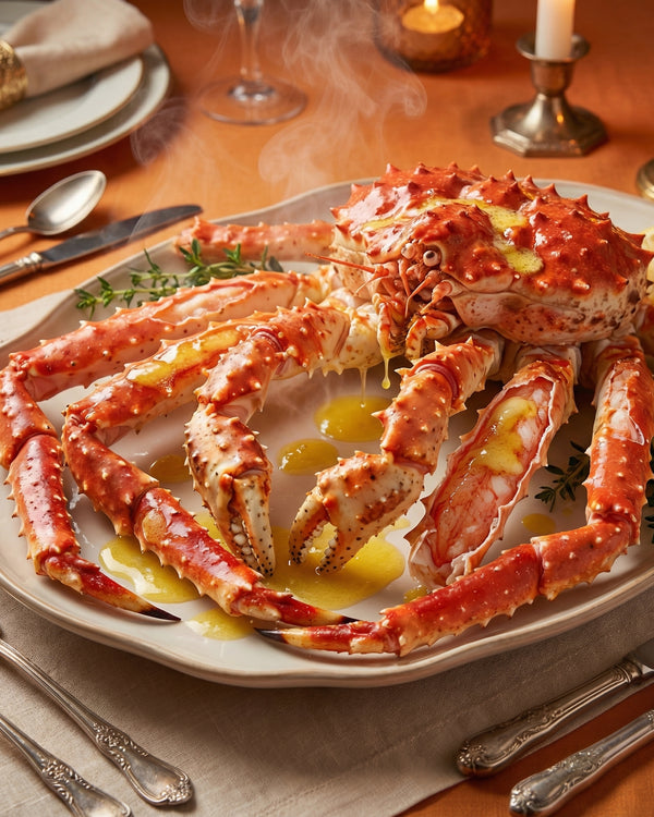 Wild-Caught King Crab – Premium Quality, Sweet and Succulent Meat