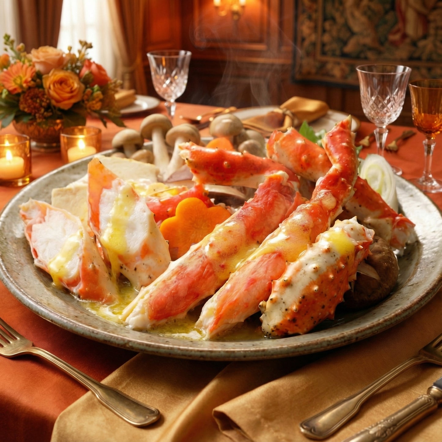 King Crab Legs – Big Meat, Clean Taste, Premium Cut 🦀