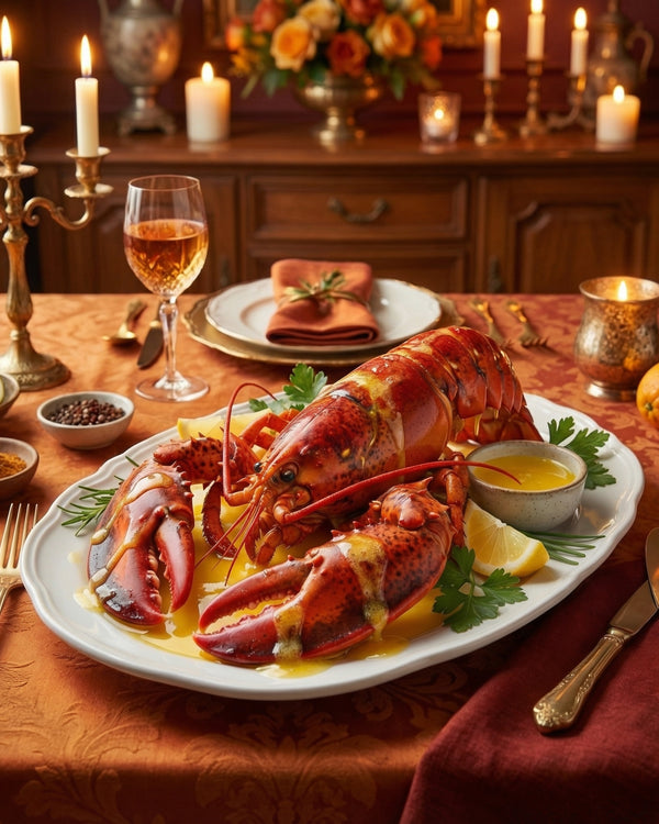 Whole Live Boston Lobster – Sweet, Tender Meat & Premium Quality 🦞