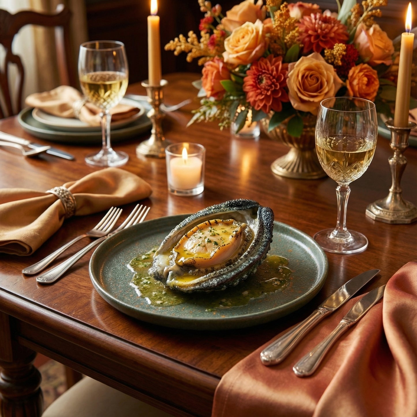 Premium Whole Abalone – Firm, Tender Texture & Rich Ocean Flavor 🐚