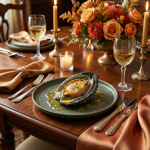 Premium Whole Abalone – Firm, Tender Texture & Rich Ocean Flavor 🐚