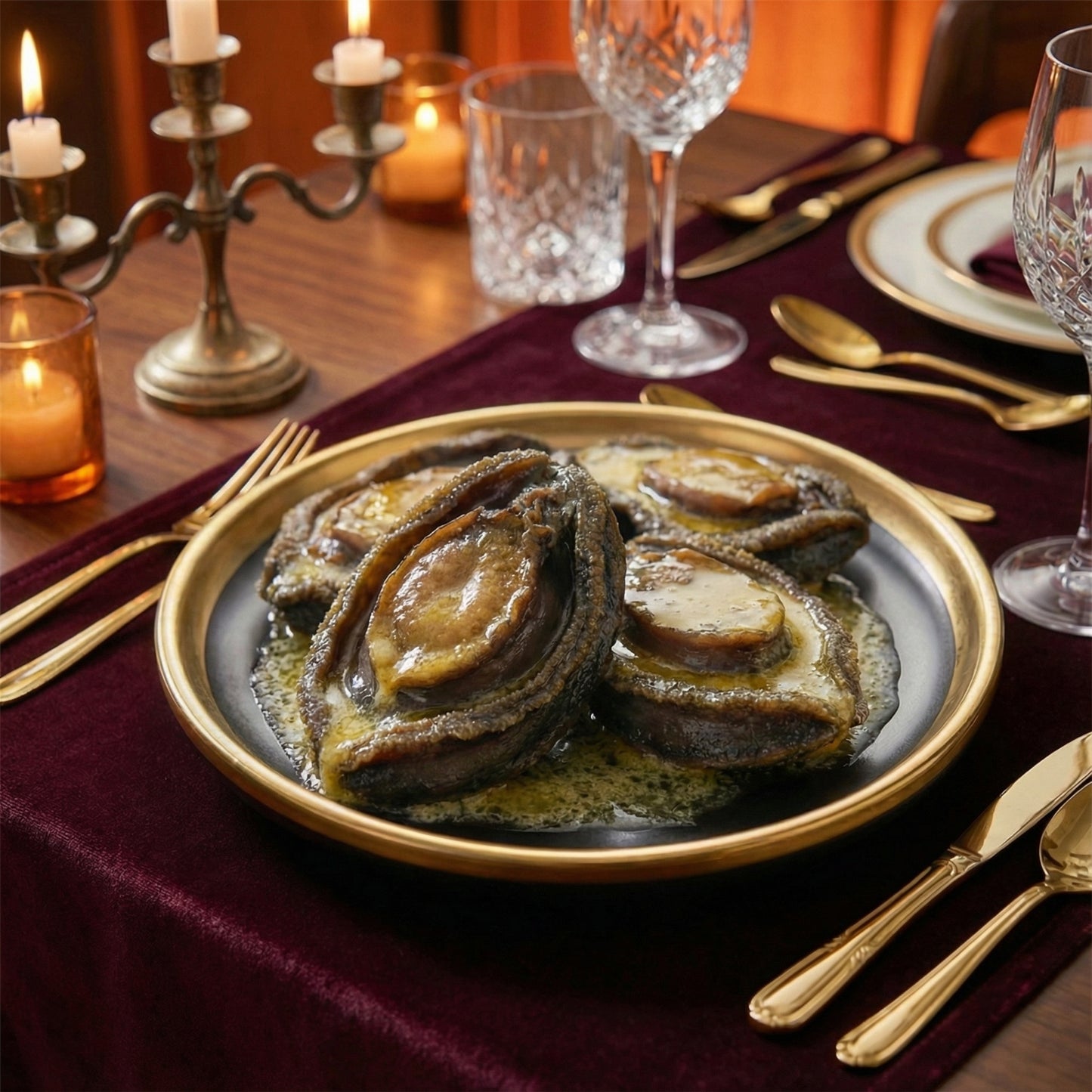 Premium Whole Abalone – Firm, Tender Texture & Rich Ocean Flavor 🐚