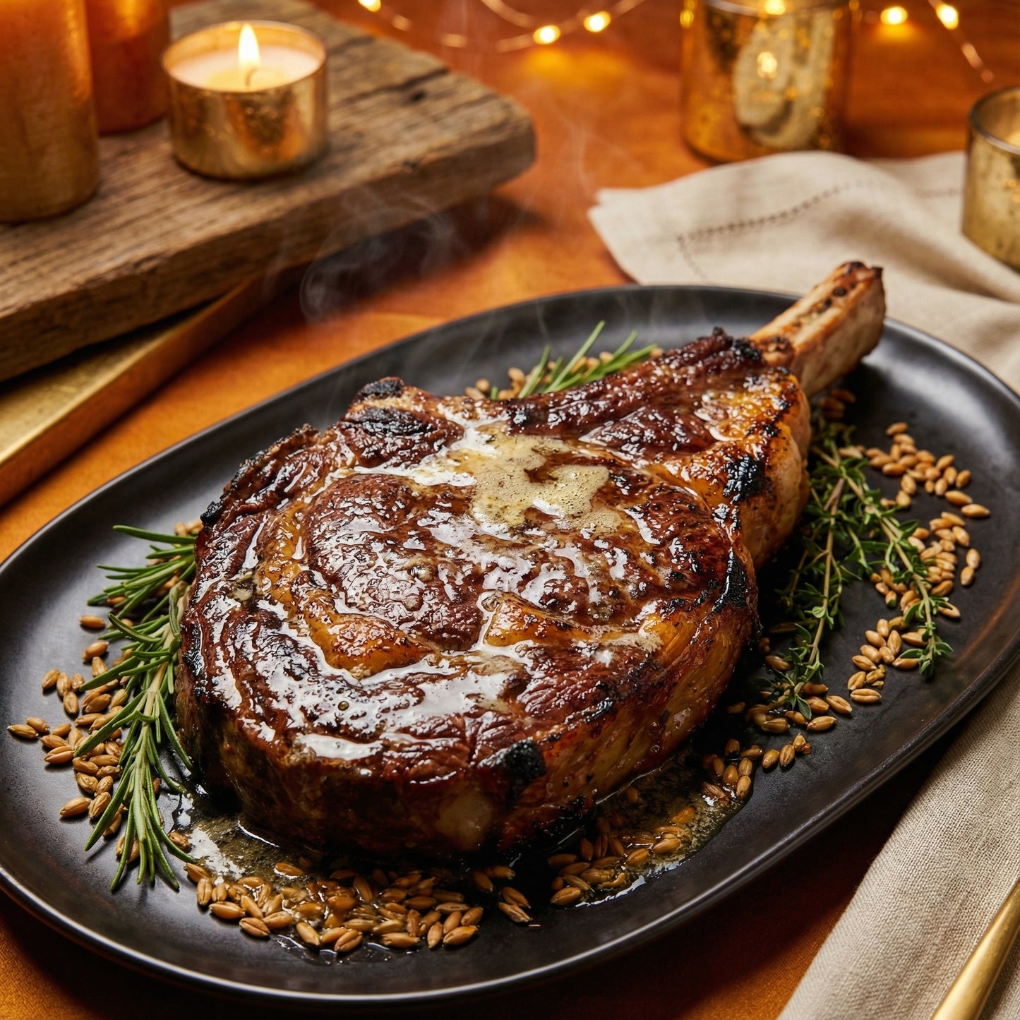 Premium Dry-Aged Steak – Deep Flavor & Exceptional Tenderness 🥩