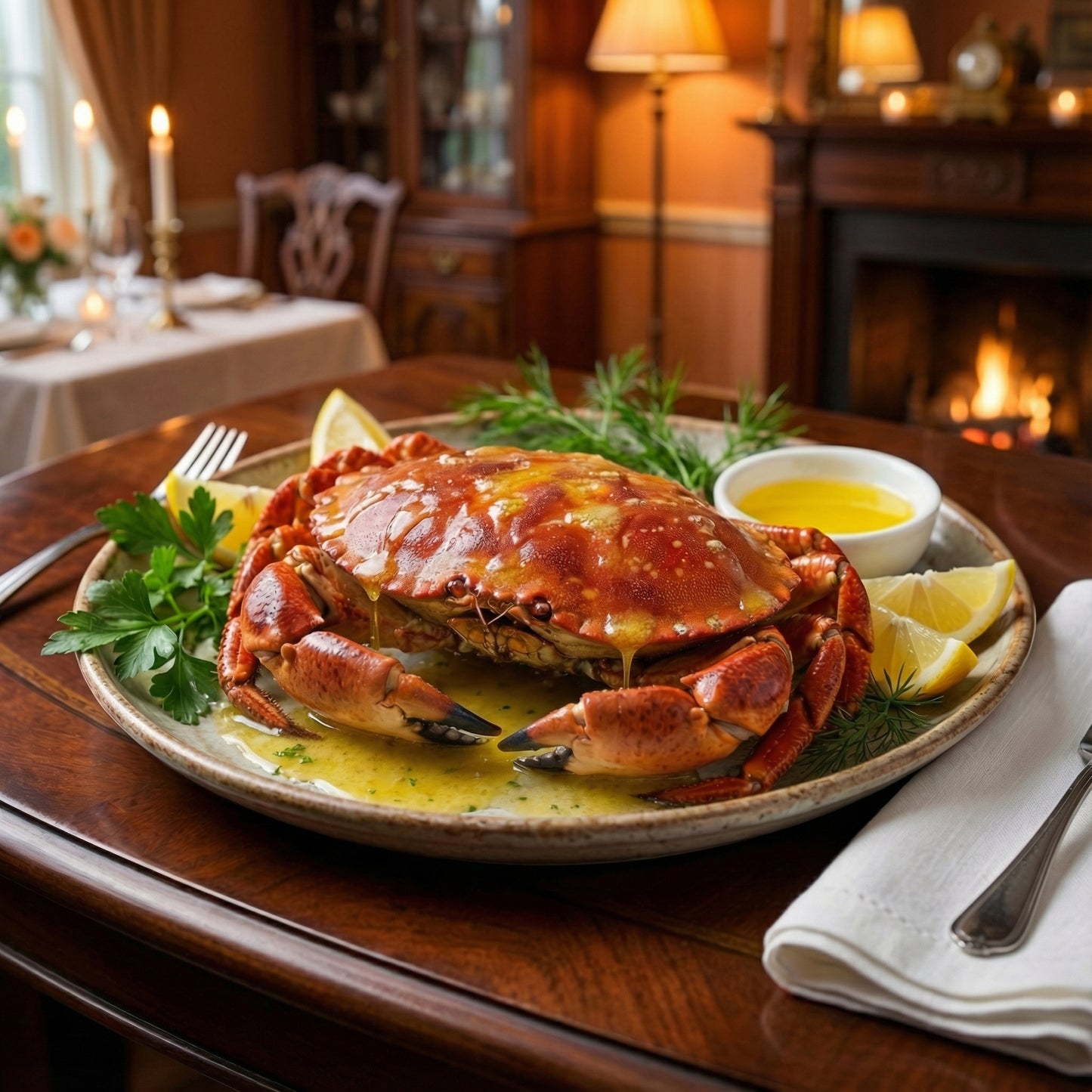 Premium Whole Crab – Sweet, Succulent Meat & Rich Ocean Flavor 🦀