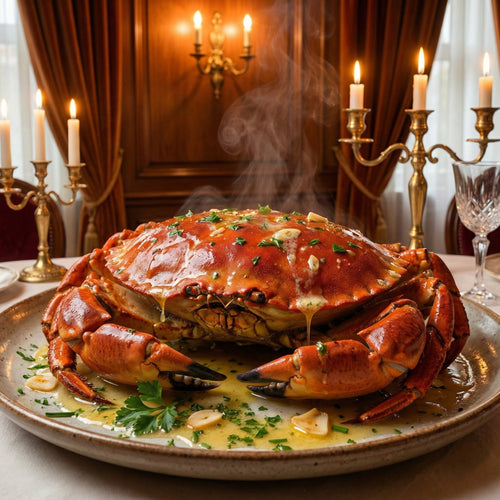 Premium Whole Crab – Sweet, Succulent Meat & Rich Ocean Flavor 🦀