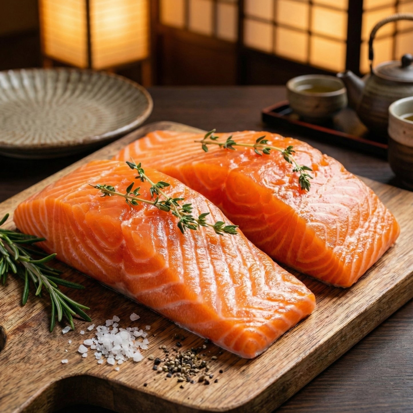 Fresh Salmon Sashimi Cuts – Premium Grade, Rich Flavor & Buttery Texture